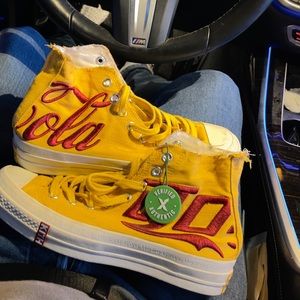 Kith x Coca Cola 1970 All Star high-top sneakers